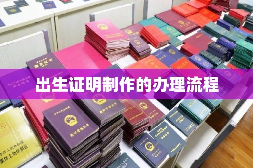泽库出生证明制作的办理流程